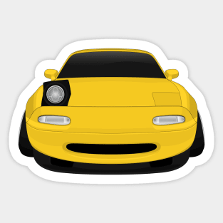 Miata yellow Sticker